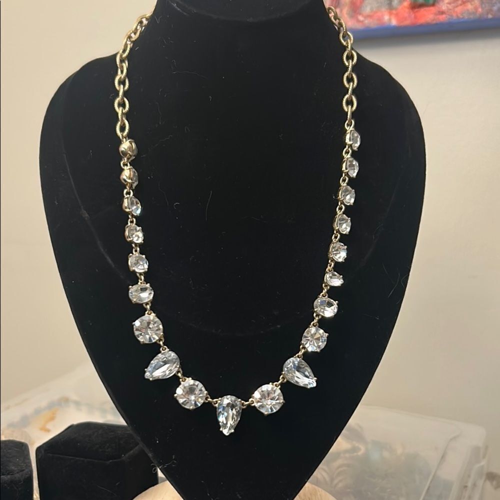 Elegant CLUB MONACO Gold and Silver Necklace
